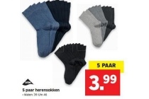 lycra 5 paar herensokken