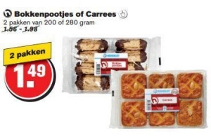 bokkenpootjes of carrees