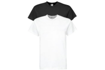 heren v hals t shirt