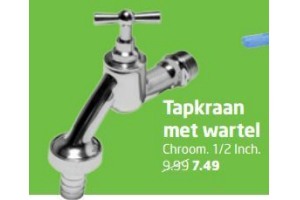 tapkraan met wartel