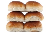 ambachtelijke witte of bruine bollen