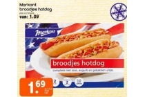 markant broodjes hotdog
