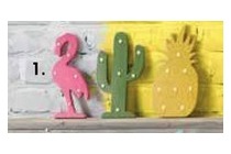 decoratieverlichting flamingo ananas cactus