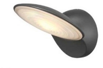 lutec led buitenwandlamp tona