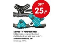 dames of herensandaal