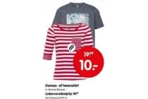 dames of herenshirt