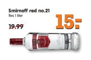 smirnoff red no 21