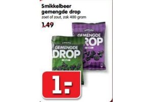 smikkelbeer drop