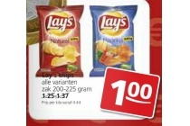 alle varianten lay s chips