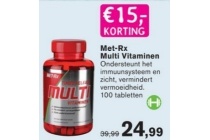 met rx multi vitaminen