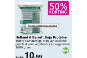 holland en barrett soja proteine