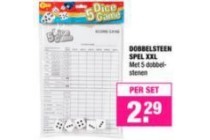 dobbelsteen spel xxl bigbazar