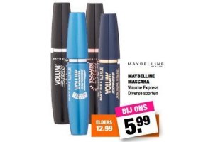 maybelline mascara volume express