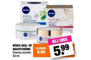 nivea dag of nachtcreme