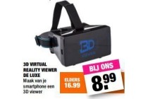 3d virtual reality viewer de luxe