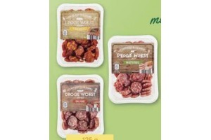 tapas droge worst