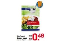 markant droge saus