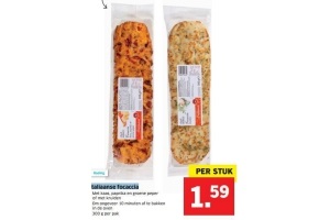 italiaanse focaccia