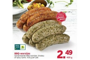 bbq worstjes