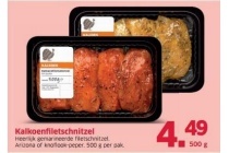 kalkoenfiletschnitzel