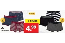 lycra 3 herenboxers