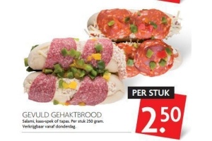 gevuld gehaktbrood