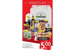 het voorjaar voordeelpakket