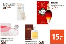 jennifer lopez glow katy perry killer queen chopard happy spirit of davidoff adventure