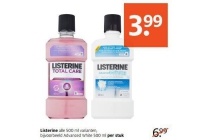 alle listerine 500 ml varianten