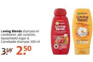 garnier loving blends shampoo en conditioner