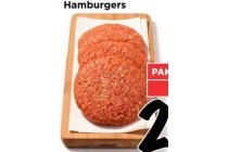 hamburgers