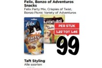 felix bonzo of adventuros snacks