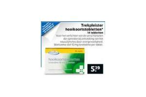 trekpleister hooikoortstabletten