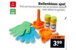 bellenblaas spel