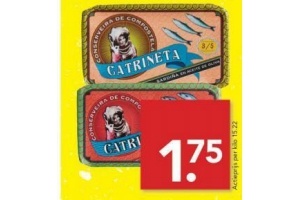 catrineta sardientjes of makreel