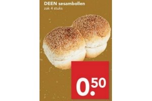 deen sesambollen