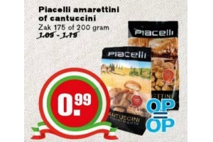 piacelli amarettini of cantuccini