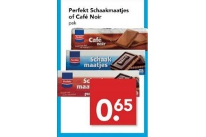 perfekt schaakmaatjes of cafe noir