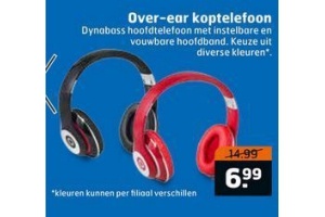 over ear koptelefoon