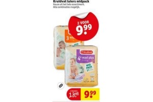 kruidvat luiers midpack