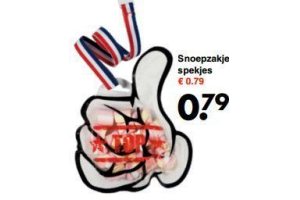 snoepzakje spekjes