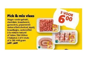 pick en mix vlees