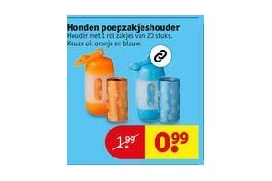 honden poepzakjeshouder