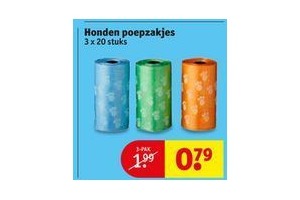 honden poepzakjes