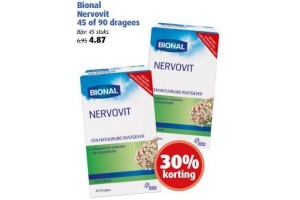 bional nervovit 45 of 90 dragees