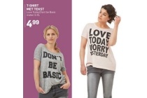 t shirt met tekst