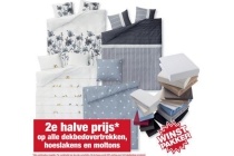 alle dekbedovertrekken hoeslakens en moltons