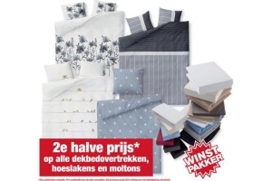 alle dekbedovertrekken hoeslakens en moltons