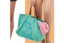 strandtas canvas