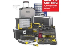 alle gereedschapskoffers en handgereedschapssets